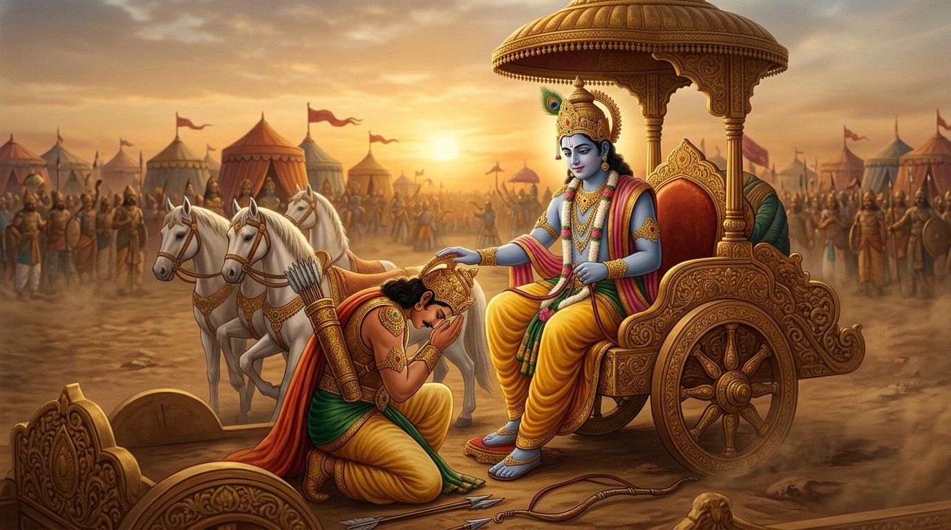 বিষাদযুদ্ধ জয়  ও ভগবদ্গীতার  প্রাসঙ্গিকতা